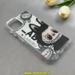 قاب گوشی Galaxy A06 سامسونگ لاکچری اورجینال فانتزی رزینی طرح لبوبو Labubu لنز کرومی کد 1-15-100615