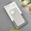 قاب گوشی Redmi Note 14 4G شیائومی چرمی برجسته لدر دیزاین SOFT Lether Design برند Syndee اورجینال طوسی روشن کد 100010