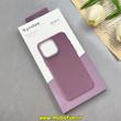 قاب گوشی Redmi Note 14 4G شیائومی چرمی برجسته لدر دیزاین SOFT Lether Design برند Syndee اورجینال بنفش کد 100016