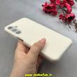 قاب گوشی Galaxy A15 سامسونگ سیلیکونی پاستیلی اورجینال Case پاک کنی داخل مخملی درجه یک شیری کد 100038