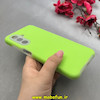 قاب گوشی Galaxy A26 سامسونگ سیلیکونی پاستیلی اورجینال Case پاک کنی داخل مخملی درجه یک سبز فسفری کد 100047