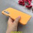 قاب گوشی Galaxy A26 سامسونگ سیلیکونی پاستیلی اورجینال Case پاک کنی داخل مخملی درجه یک نارنجی کد 100048