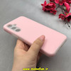 قاب گوشی Galaxy A54 سامسونگ سیلیکونی پاستیلی اورجینال Case پاک کنی داخل مخملی درجه یک صورتی روشن کد 100056