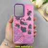 قاب گوشی Galaxy A36 سامسونگ اورجینال So CooL طرح گربه کیوت CAT کد 100196
