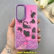 قاب گوشی Galaxy S24 FE سامسونگ اورجینال So CooL طرح گربه کیوت CAT کد 100198