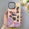 قاب گوشی iPhone 13 Pro Max آیفون اورجینال So CooL طرح گربه کیوت CAT کد 100203