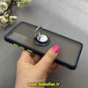 قاب گوشی Galaxy S20 FE سامسونگ پشت مات هولدر دار انگشتی مگنتی سرمه ای کد 93036