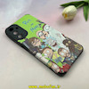 قاب گوشی Galaxy A05S سامسونگ کبریتی چرمی محافظ لنزدار کپسولی طرح Rick & Morty کد 100463