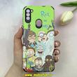 قاب گوشی Galaxy A11 / M11 سامسونگ کبریتی چرمی محافظ لنزدار کپسولی طرح Rick & Morty کد 100468