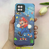 قاب گوشی Galaxy A12 / M12 سامسونگ کبریتی چرمی محافظ لنزدار کپسولی طرح سوپر ماریو قارچ خور کد 100473