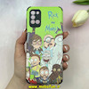 قاب گوشی Galaxy A31 سامسونگ کبریتی چرمی محافظ لنزدار کپسولی طرح Rick & Morty کد 100489