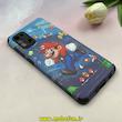 قاب گوشی Galaxy A31 سامسونگ کبریتی چرمی محافظ لنزدار کپسولی طرح سوپر ماریو قارچ خور کد 100490