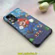قاب گوشی Galaxy A32 4G سامسونگ کبریتی چرمی محافظ لنزدار کپسولی طرح سوپر ماریو قارچ خور کد 100491