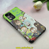 قاب گوشی Galaxy A32 4G سامسونگ کبریتی چرمی محافظ لنزدار کپسولی طرح Rick & Morty کد 100493