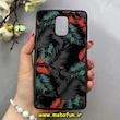 قاب گوشی Galaxy Note 4 سامسونگ فانتزی برجسته ژله ای طرح گل زیبا کد 93063