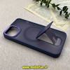 قاب گوشی iPhone 13 / iPhone 14 آیفون اورجینال برلیا Berlia ضد ضربه مات هولدر دار مگ سیف دار محافظ لنزدار رینگی بنفش کد 93134