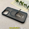 قاب گوشی iPhone 14 Pro Max آیفون اورجینال برلیا Berlia ضد ضربه مات هولدر دار مگ سیف دار محافظ لنزدار رینگی مشکی کد 93153