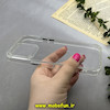 قاب گوشی iPhone 14 Pro Max آیفون اورجینال G CASE طلقی شیشه ای شفاف دکمه کرومی کد 93158