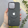 قاب گوشی iPhone 15 Pro Max آیفون چرمی اورجینال Air Case Magsafe مشکی کد 93178