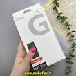 قاب گوشی iPhone X / iPhone XS آیفون اورجینال G CASE طلقی شیشه ای شفاف دکمه کرومی محافظ لنز دار کد 93179