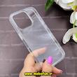 قاب گوشی iPhone 16 Pro آیفون اورجینال spigen طرح LIQUID CRYSTAL طلقی شیشه ای شفاف محافظ لنز دار کد 93209