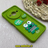 قاب گوشی Redmi A3 / Redmi A3X شیائومی سیلیکونی Solid عروسکی برجسته محافظ لنزدار غورباقه کیوت سبز کد 93247