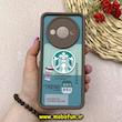 قاب گوشی Redmi A3 / Redmi A3X شیائومی سیلیکونی Solid عروسکی برجسته محافظ لنزدار استارباکس قهوه ای کد 93258