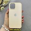 قاب گوشی iPhone 12 Pro Max آیفون مدل PVD اورجینال کرومی ضد خش پشت گلس شیشه ای Classic Fit طلایی کد 93285