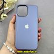 قاب گوشی iPhone 13 Pro Max آیفون مدل PVD اورجینال کرومی ضد خش پشت گلس شیشه ای Classic Fit بنفش کدر کد 93288
