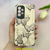 قاب گوشی Galaxy A53 سامسونگ کبریتی چرمی محافظ لنزدار کپسولی طرح پروانه کد 100501