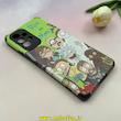 قاب گوشی Galaxy A53 سامسونگ کبریتی چرمی محافظ لنزدار کپسولی طرح Rick & Morty کد 100502