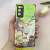 قاب گوشی Galaxy S20 FE سامسونگ کبریتی چرمی محافظ لنزدار کپسولی طرح Rick & Morty کد 100514