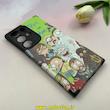 قاب گوشی Galaxy S23 Ultra سامسونگ کبریتی چرمی محافظ لنزدار کپسولی طرح Rick & Morty کد 100525
