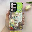 قاب گوشی Galaxy S23 Ultra سامسونگ کبریتی چرمی محافظ لنزدار کپسولی طرح Rick & Morty کد 100525