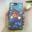 قاب گوشی iPhone 7 Plus / iPhone 8 Plus آیفون کبریتی چرمی محافظ لنزدار کپسولی طرح سوپر ماریو قارچ خور کد 100532
