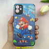 قاب گوشی iPhone 11 آیفون کبریتی چرمی محافظ لنزدار کپسولی طرح سوپر ماریو قارچ خور کد 100533