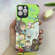 قاب گوشی iPhone 13 Pro Max آیفون کبریتی چرمی محافظ لنزدار کپسولی طرح Rick & Morty کد 100545