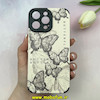 قاب گوشی iPhone 14 Pro Max آیفون کبریتی چرمی محافظ لنزدار کپسولی طرح پروانه کد 100550