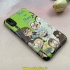 قاب گوشی iPhone X / iPhone XS آیفون کبریتی چرمی محافظ لنزدار کپسولی طرح Rick & Morty کد 100559