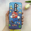قاب گوشی Redmi Note 8 Pro شیائومی کبریتی چرمی محافظ لنزدار کپسولی طرح سوپر ماریو قارچ خور کد 100566