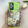 قاب گوشی Redmi Note 10 Pro / Redmi Note 10 Pro Max شیائومی کبریتی چرمی محافظ لنزدار کپسولی طرح Rick & Morty کد 100570