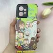 قاب گوشی Redmi Note 12 4G شیائومی کبریتی چرمی محافظ لنزدار کپسولی طرح Rick & Morty کد 100579