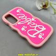 قاب گوشی Galaxy A35 سامسونگ سیلیکونی سولید SOLID منحنی سه بعدی برجسته عروسکی محافظ لنز دار طرح Barbie صورتی کد 100749