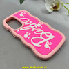 قاب گوشی Galaxy A56 سامسونگ سیلیکونی سولید SOLID منحنی سه بعدی برجسته عروسکی محافظ لنز دار طرح Barbie صورتی کد 100768