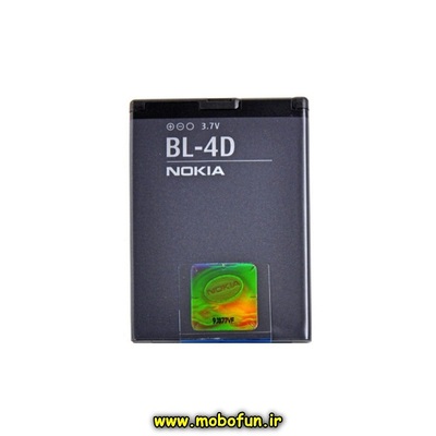 مشخصات و خرید باتری موبایل نوکیا BL-4D با ظرفیت 1200 میلی آمپر ساعت، خرید باتری موبایل نوکیا BL-4D با ظرفیت 1200 میلی آمپر ساعت از فروشگاه موبوفان