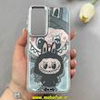 قاب گوشی Galaxy A16 سامسونگ لاکچری اورجینال فانتزی رزینی طرح لبوبو Labubu لنز کرومی کد 1-15-100640