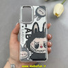 قاب گوشی Galaxy A53 سامسونگ لاکچری اورجینال فانتزی رزینی طرح لبوبو Labubu لنز کرومی کد 1-15-100651
