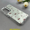 قاب گوشی Galaxy A54 سامسونگ لاکچری اورجینال فانتزی رزینی طرح پاپیون لنز کرومی کد 1-15-100655