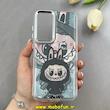 قاب گوشی Galaxy S24 FE سامسونگ لاکچری اورجینال فانتزی رزینی طرح لبوبو Labubu لنز کرومی کد 1-15-100668