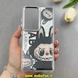 قاب گوشی Galaxy S25 Ultra سامسونگ لاکچری اورجینال فانتزی رزینی طرح لبوبو Labubu لنز کرومی کد 1-15-100675